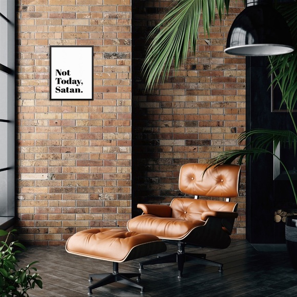 🆕 Not Today Satan Wall Poster 11x14 UNFRAMED - Picture 5 of 8